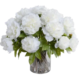 White Peony Bouquet
