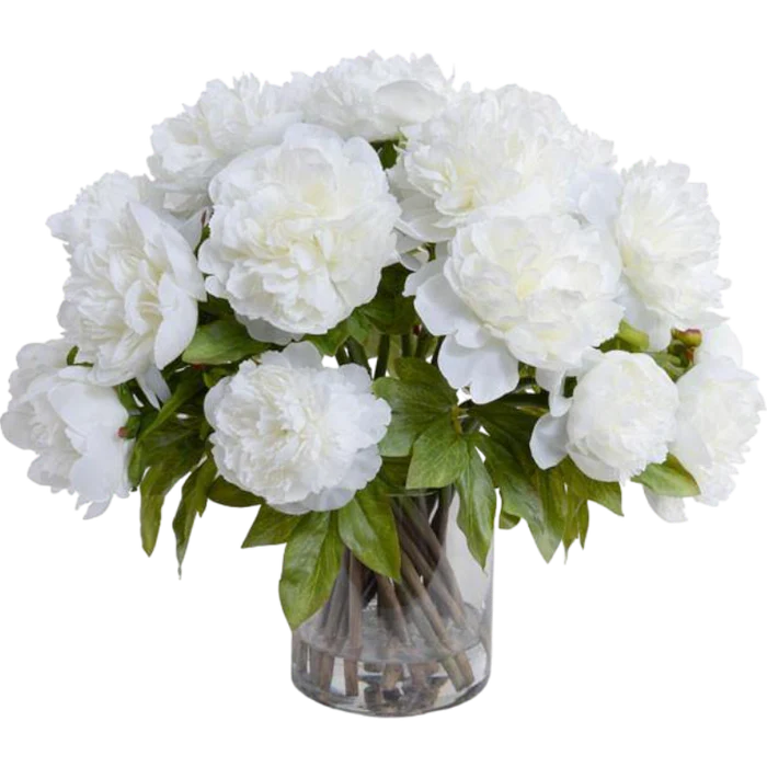 White Peony Bouquet