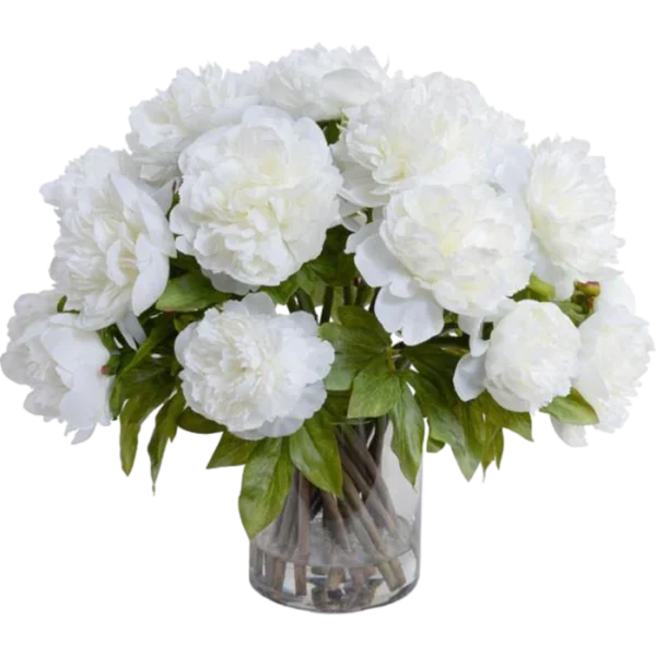 White Peony Bouquet